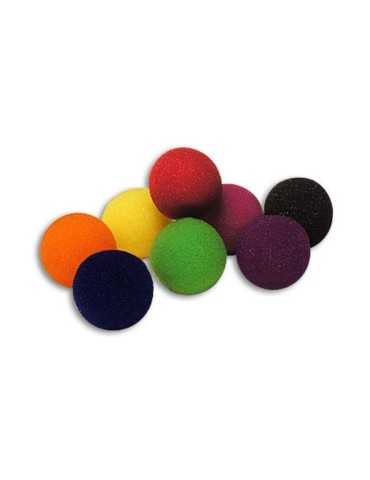 Set 4 Palline di spugna 50mm Super Soft Colori fluo